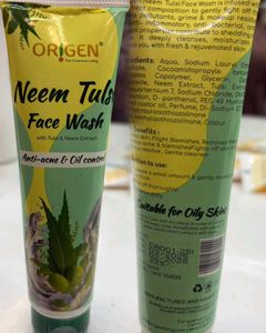 Origen Neem Tulsi Face Wash