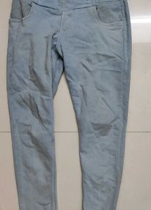 Blue Colour Skinny Jeans For Women