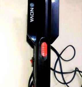 Nova Hair Straightener With Crimper