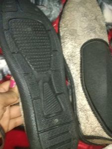 Sparkly Slip-on Shoes