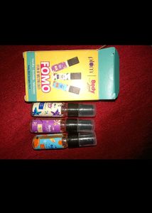 Flower Beauty Blush &amp; Perfume Moi , Plum 3mini Kit