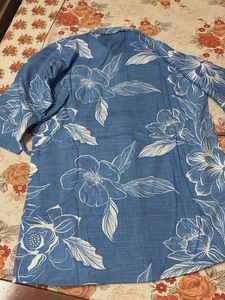 Elegant Blue Floral Co-ord Set