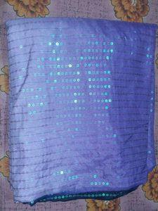 Purple Sequin Fabric