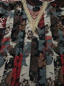 Floral Print Kurta set