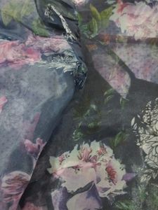 Floral Print Puff Sleeve Top