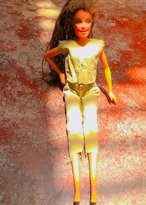 Vintage Green Outfit for Barbie Doll