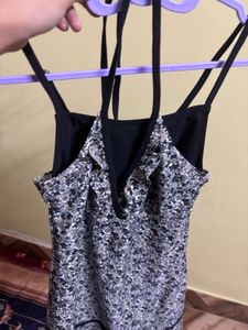 Floral Print Halter Sundress