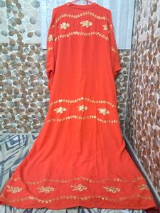 Elegant Embroidered kaftan abaya