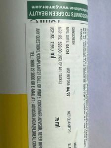 Garnier Super UV Sunscreen SPF 50