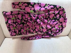 Zara Floral Full Sleeves Fitted Dress