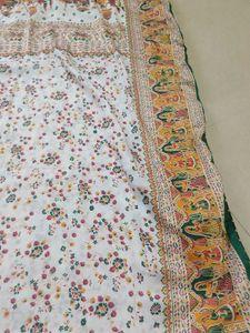White Trending Saree
