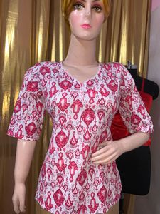Printed Short Kurti New Only