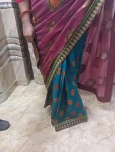 Light Weighted Saree With Blouse