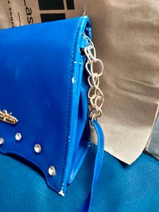 Navy Blue Sling Bag