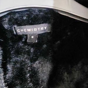 Chemistry Classy  Black Fur Jacket