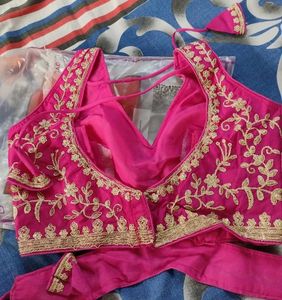 Pink Embroidered Blouse