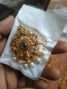 Gold Plated Pearl Necklace
