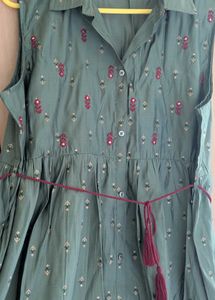 Green Dress Sleeveless