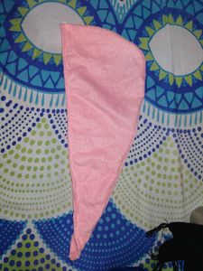 Pink Hair Drying Towel