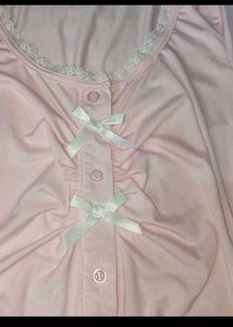 Pink Bow Top