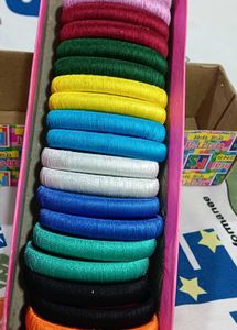 Fancy Silk Thread Bangles