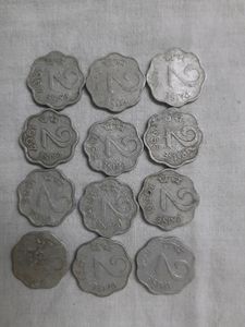2 paisa Old 12 Coins