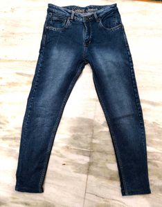 Dark Blue Denim Jeans