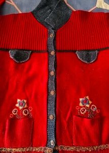 Vintage Floral Cardigan