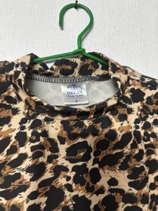Animal Printed Top