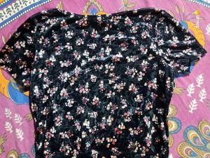 Black Velvet Top