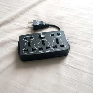 YTI 5 in 1 Black 6 AMP Power Strip 240 V