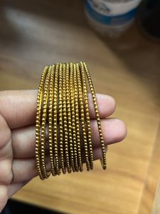 Golden Bangle 12 No.s
