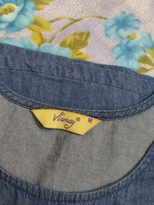 Cute Denim  Kurta