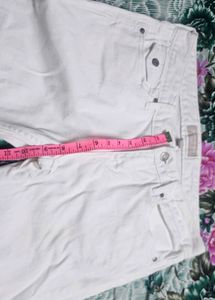 Banana Republic White Cropped Jeans 28/6p