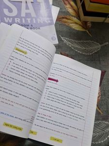 SAT Prep Books (Set of 4)