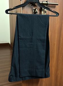 Men's Dark Grey Formal Trousers