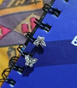 Real Silver Earing