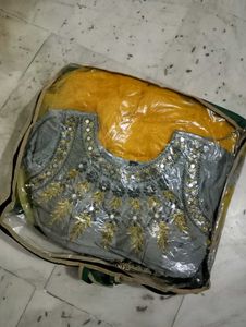 Gorgeous Yellow Lehenga Choli Set For Wedding Seas