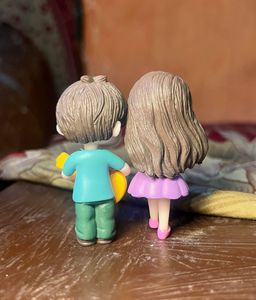 Cute Miniature Toy With Guiter For Show Piece