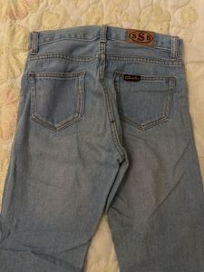 Light Wash Denim Mom Jeans