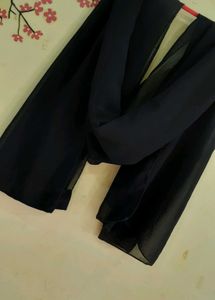 Black Chiffon Stole🖤