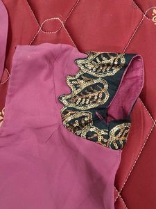 Pink Embroidered Blouse