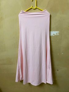 Pink Maxi Skirt