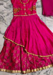 stunning pink traditional outfit