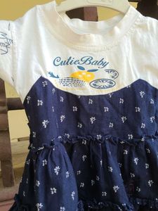 Cute &#39;Cutie Baby&#39; Floral Dress
