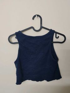 Alien Graphic Tank Ribbed Top