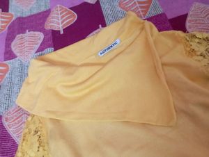 YELLOW WOOLEN TOP 🎉