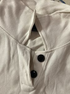 Cute White Polo T-Shirt