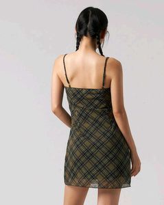 Plaid Mini Dress