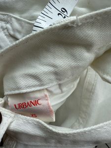 White Straight Leg Jeans